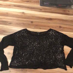 Sarah Pacini Sheer top